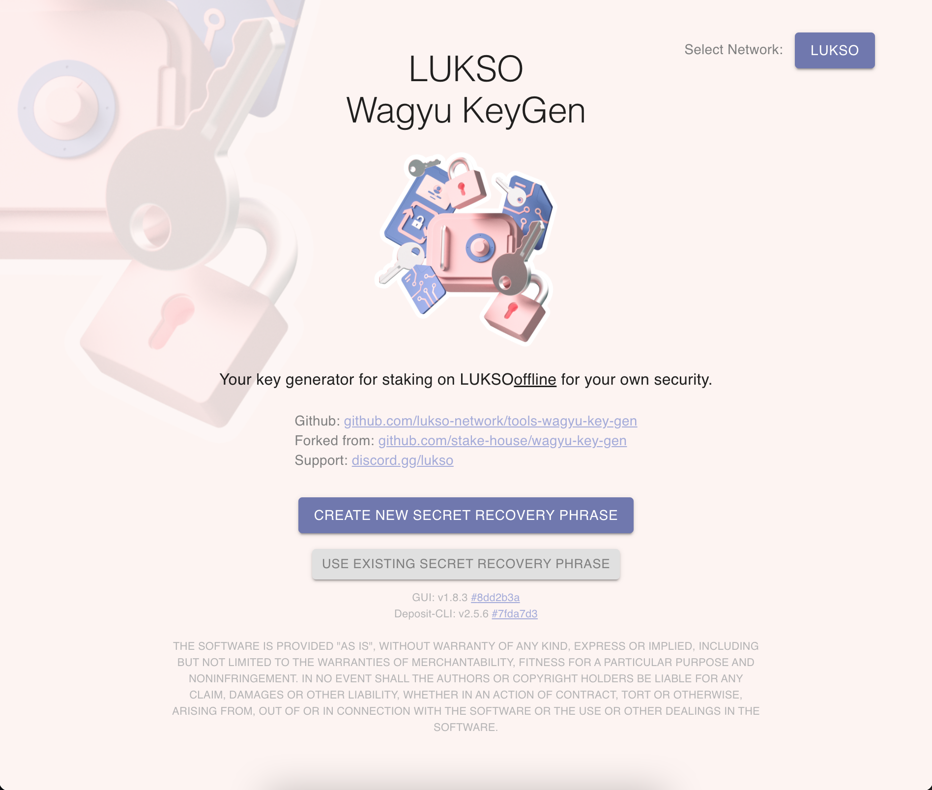 LUKSO Wagyu - 1st screen
