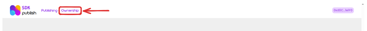 Navigate to &quot;Ownership&quot; tab